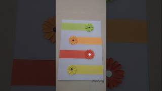 Easy paper cardpaper card making tutorialgift card ideacolorful gift cardcard tutorialcard ❤️ [upl. by Derwon]