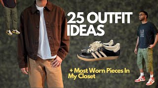 25 Outfit Ideas ive been wearing this SpringSummer  Most Worn Pieces [upl. by Anirrehs]