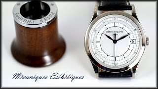 Patek Philippe Calatrava 5296G Calatrava with silver « 2 tones » dial [upl. by Kim]