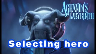 Aghanims Labyrinth responses Selecting hero Dota 2 [upl. by Aicilic556]