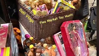 Doll Vlogs Valentines Flea Market Doll Hunt SCORE 15 BOXED Dolls My Scene Vintage Finds amp MORE [upl. by Nahgem954]