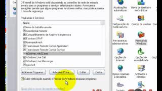 Como abrir portas no firewall do Windows Xp [upl. by Hajile490]