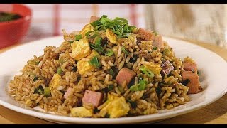 Como hacer Arroz chaufa peruanohow to make chinese peruvian fried rice [upl. by Olcott]