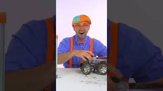 Were ready to get the Blippi truck clean  Cars Trucks amp Vehicles Cartoon  Moonbug Kids [upl. by Yelwar]