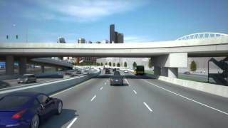 Highway 99 Alaskan Way tunnel simulation [upl. by Suryt674]