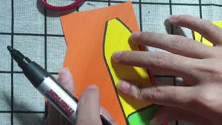 Instructions for cutting and pasting to create a paint pen easily [upl. by Hniht]