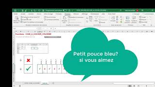 Excel 2016  Comment faire une case à cocher de manière massive sur Excel en moins de 3 min [upl. by Tiga]