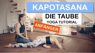 Die Taube  Kapotasana  Yoga Tutorial  SportScheck [upl. by Zelazny]