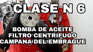 🔧🔩B0MBA DE ACEITEFILTRO CENTRIFUGOCURSO GRATUITO DE MECÁNICA DE MOTOCICLETAS 🔩🔧 [upl. by Rieth]