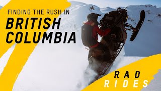 SkiDoo Rad Rides EP3  Ella Snäll Takes on British Columbia [upl. by Saxela]