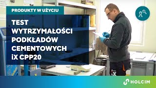 Jak badać wytrzymałość na ściskanie i zginanie normowych beleczek dla podkładów cementowych [upl. by Leftwich146]