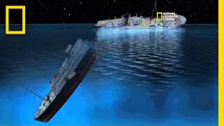 New CGI of How Titanic Sank  Titanic 100 [upl. by Naols]