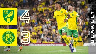 ONEL BAGS BRACE AT CARROW ROAD ✌️  HIGHLIGHTS  Norwich City 43 Stevenage [upl. by Nosreme]