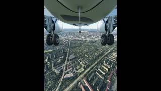 Epic Landing at Berlin Tempelhof Airport Germany Europe [upl. by Harbour435]