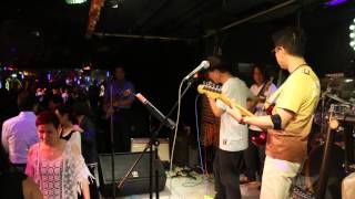 Sha la la la la  One way ticket  Holiday  Ah Lam amp Sunny  3L樂隊150803 Bar City [upl. by Eittol]