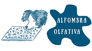 Cómo hacer una ALFOMBRA OLFATIVA para tu perro [upl. by Ecyarg]