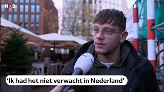 Reacties op winst PVV Hij kiest voor het land en Ik schaam me diep [upl. by Ardaid]