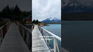 Bridge with a View  Torres Del Paine patagonia [upl. by Aynnat774]