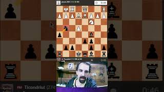 APERTURA ESCOCESA 💣 COMO ATACAR CON NEGRAS EXPLICADO en PARTIDA BULLET❗ 💥 ajedrez chess [upl. by Yoral324]