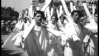 Nasser Sees Egypt Parade Military Might AKA Egyptian Military Parade 1956 [upl. by Lishe]