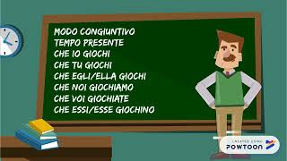 grammatica  il Modo Congiuntivo [upl. by Dowlen]