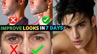 5 PROVEN Ways To Get SHARPER FACIAL Features Like a Model  Best Tips For Handsome Face [upl. by Klayman]