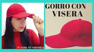 GORRO CON VISERA tutorial [upl. by Naujtna]