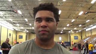 Gable Steveson advances to Junior World Team Trials finals at 125 kg [upl. by Ellennaj]