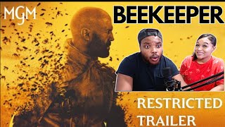 THE BEEKEEPER  Official Restricted Trailer  Reaction [upl. by Erida]