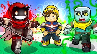 We Became the STRONGEST HEROS in ROBLOX Heroes Battlegrounds [upl. by Alegnave]