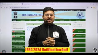 JPSC 2024 Notification Out 🎉 11th JPSC NOTIFICATION 2024 amp EXAM DATE  JPSC Preparation 2024 [upl. by Dnaltroc]