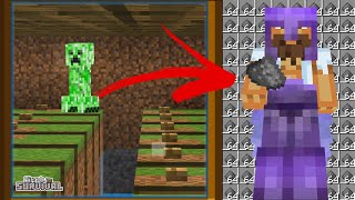 How To Make A Super Simple 118 Creeper Farm TUTORIALMinecraft Bedrock MCPEXboxPSSwitchPC [upl. by Rance]