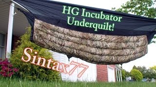 First Look  Hammock Gear Incubator 40 Underquilt [upl. by Scotty]