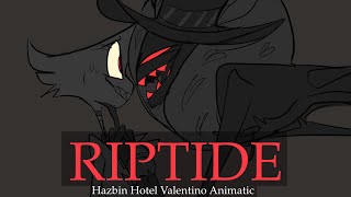 RIPTIDE  Hazbin Hotel Valentino Animatic [upl. by Eohce]