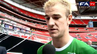 Joe Hart quotA proud momentquot  FA Cup Final 2011 140511 [upl. by Sorazal]