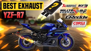 Yamaha YZFR7 Exhaust Sound🔥 AkrapovicArrowLeoVinceM4Over RacingSC ProjectToceYoshimura [upl. by Telimay]