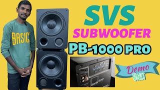 SVS PB1000 Pro Premium Powered Subwoofer 12Inch Sales svs subwoofer RockAudios [upl. by Noman250]