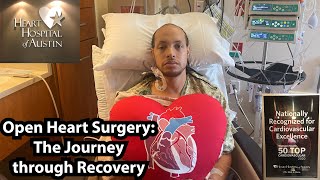 Open Heart Surgery My journey of preop ICU postop and Home Recovery [upl. by Wong709]