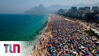 Ola de calor extremo en Río de Janeiro la térmica llegó a los 60 grados [upl. by Forester]