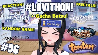 【LOVITHON 96】GABUT AJA SAMBIL NUNGGU GENSHIN IMPACT SPECIAL PROGRAM 47 😋 [upl. by Hannazus]