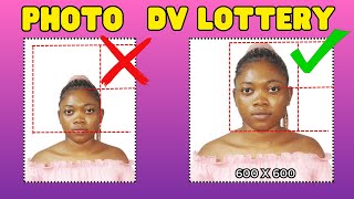 DV Lottery 2026  Comment Redimensionner Votre Photo Dv Lottery 2025 Gratuit [upl. by Nathanael]