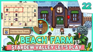 Completing the Community Center  Stardew Valley 15 Beginners Guide LP 🐚 Beach Farm Ep22 [upl. by Tomaso]