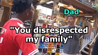 Angry dad confronts influencer [upl. by Aramoj]