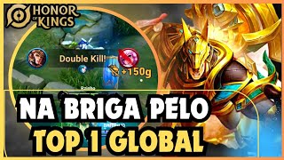 TOP GLOBAL BR NA BRIGA PELA 1 POSIÇÃO YANG JIAN HONOR OF KINGS [upl. by Elatsyrc449]