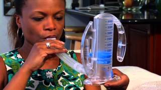 How to Use Your Incentive Spirometer English  Memorial Sloan Kettering [upl. by Ewan]