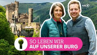 Unglaubliches Zuhause Junge Familie wohnt auf einer Burg hoch über dem Rhein  ARD Room Tour [upl. by Linden]