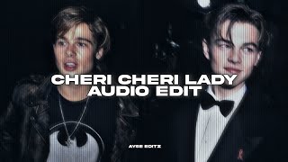 cheri cheri lady  modern talking  edit audio [upl. by Zabrine853]