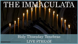 Tenebrae Holy Thursday  The Immaculata [upl. by Enetsirk236]