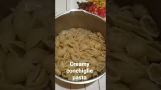 Recipe Creamy conchiglie pasta [upl. by Nodababus]