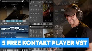 5 FREE Kontakt Player Instruments  FREE Sample of the Week [upl. by Eimia]